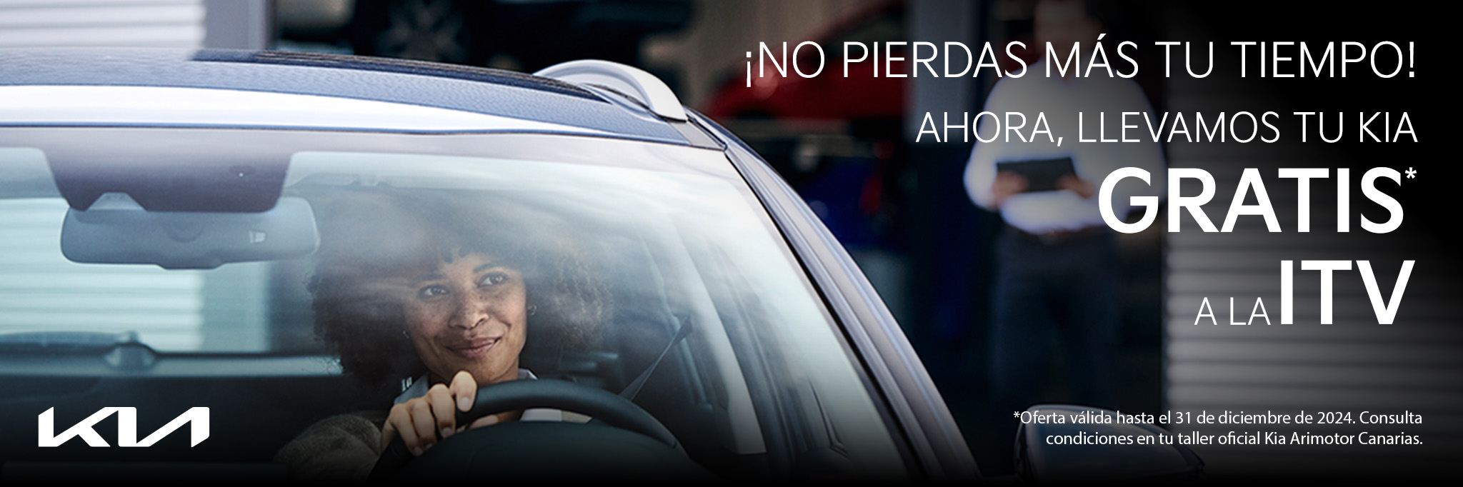 promoción itv gratis - kia arimotor canarias